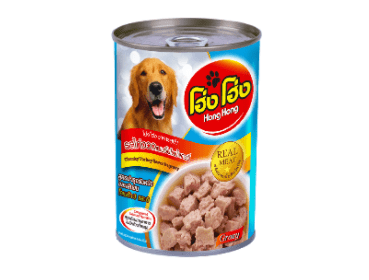 CD0203-Hong Hong กระป๋อง 400 g(โหล/ฟ้าอ่อน – รสไก่งวงในเกรวี่)