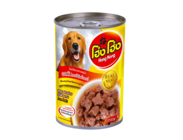 Hong Hong ลังx24 กป 400g. (เหลือง)-ตับ ในเกรวี่