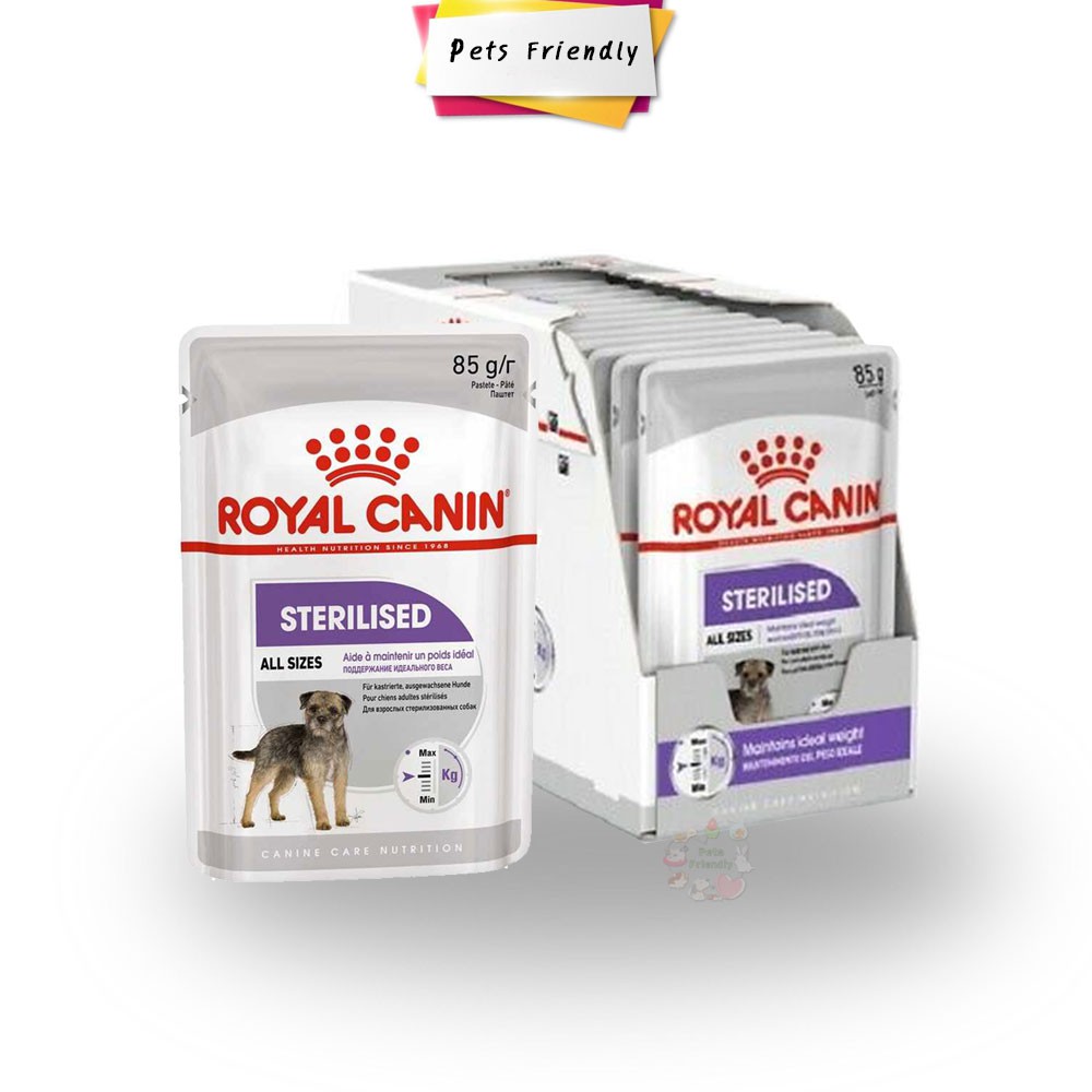 Royal canin-D Pซอง 85g.Sterilised-Loaf**ทำหมัน