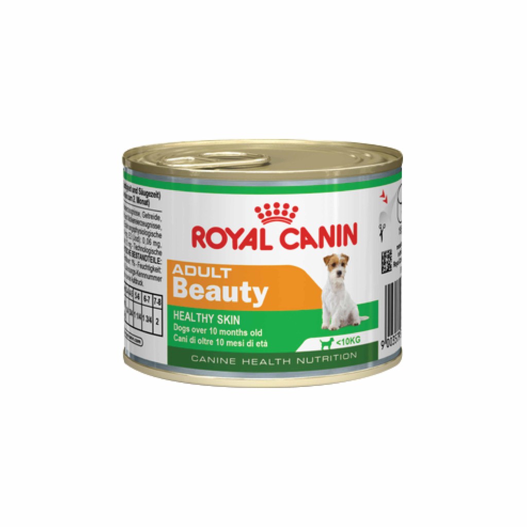 CD0201-Royal canin can 195g. สุนัข (โหล/Adult Beauty)