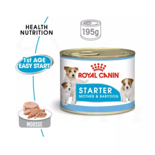 Royal canin-D 195g.กป-Starter Mousse