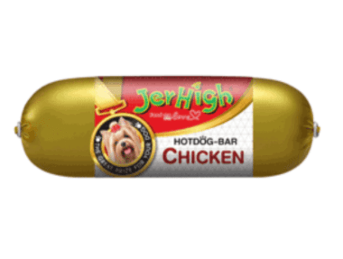 Jerhigh ฮอทดอกบาร์150g ชิ้น/ไก่chicken