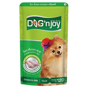 CD0170-Dog’n joy Pouch เพาซ์ 85-120g(3.ไก่ในเยลลี่)