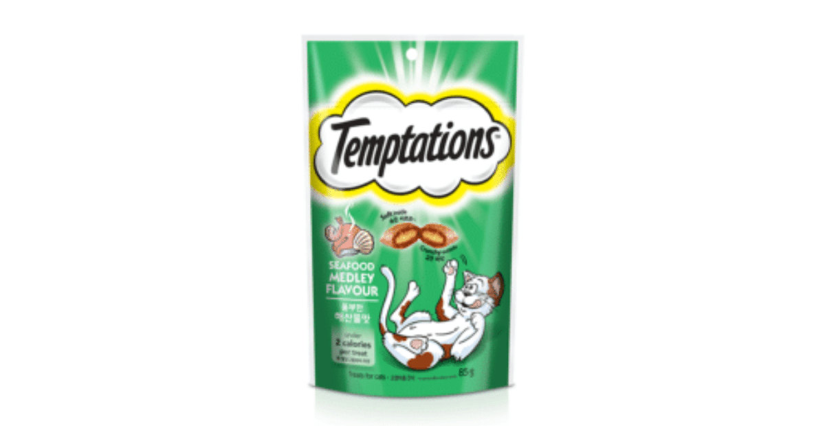 CD0171-Temptations SEAFOOD MEDLEY FLAVOUR(รสชีฟู้ดเมดเล่ย์ 85กรัม)