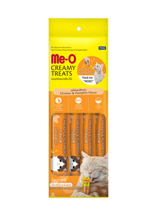 Me-O M1 เพอร์เฟคมิกซ์ 15g ไก่+ฟักทอง