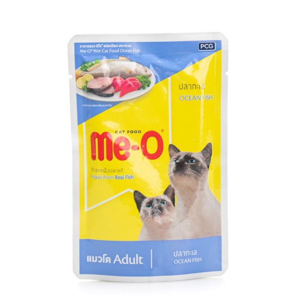 CD0182-meow meow เพาซ์ 85g./กล่อง*12ซอง(รส-ปลาทะเลในเยลลี่)