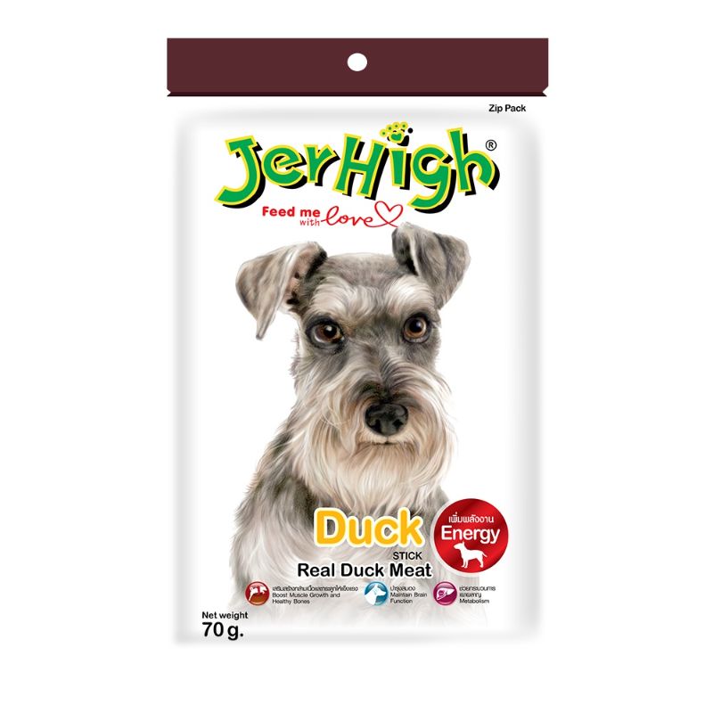 Jerhigh 60g ซอง Duck Stick