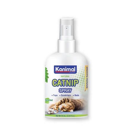 Kanimal Catnip spray 75ml สเปรย์แคทนิป กัญชาแมว