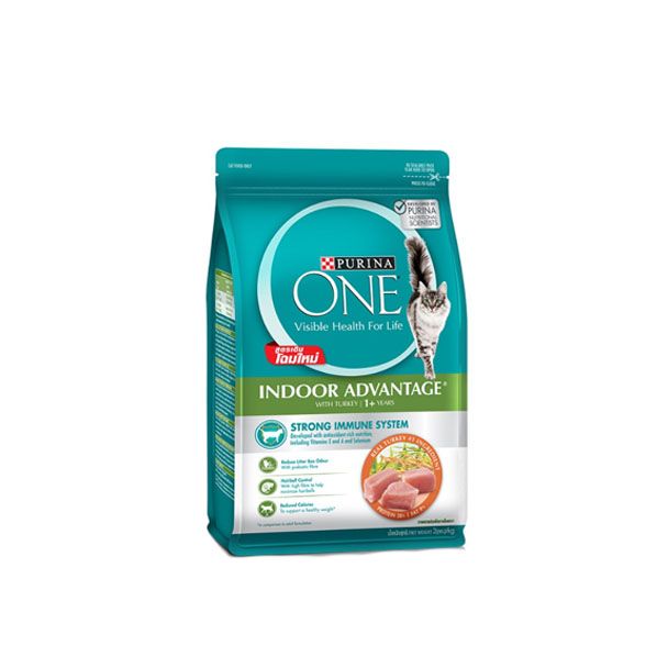 CD0015-PURINA ONE แมวเม็ด 400g(แมวโต แมวเลี้ยงในบ้าน)
