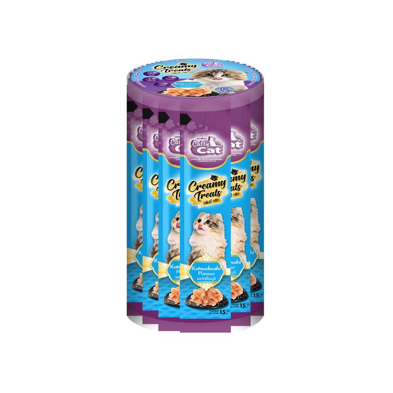 Catty Cat กระปุก 15gx40 (LD04) Katsuobushi/คัตสึโอะบูชิ