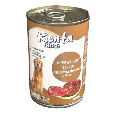 Kenta DOG กป 400g CD001 Beef+Liver Gravy /เนื้อ+ตับ เกรวี่