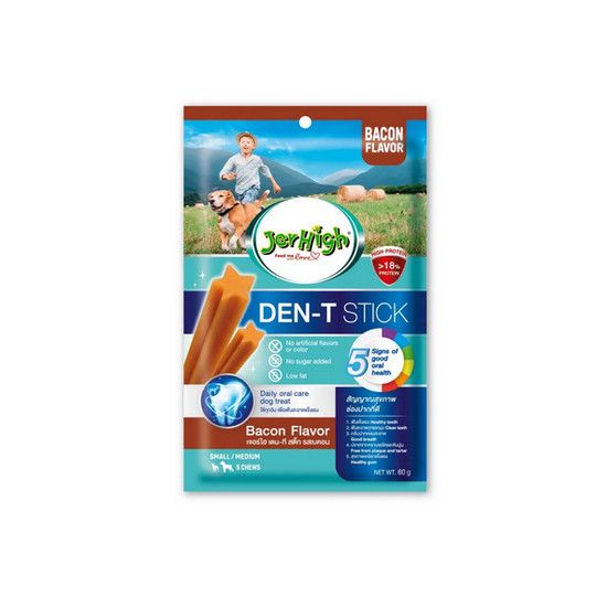 Jerhigh 60g ซอง Den-T เบคอน
