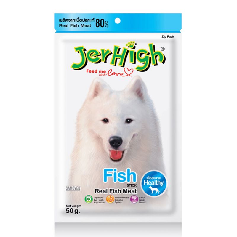 CD0037-Jerhigh ขนมหมา 50g(Fish)