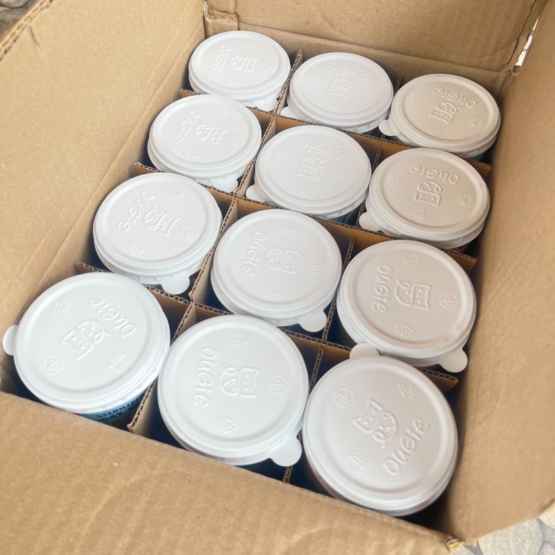 OUGIE ลัง 400gx12 Sterilized Goat Milk นมแพะ