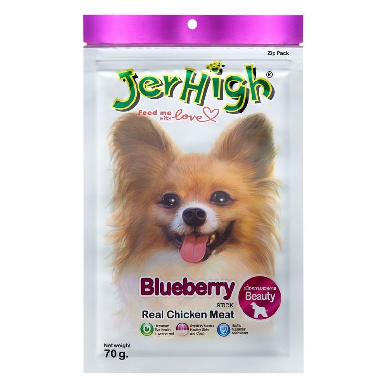 Jerhigh 60g โหล (6)Blueberry